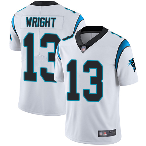 Carolina Panthers Limited White Men Jarius Wright Road Jersey NFL Football 13 Vapor Untouchable